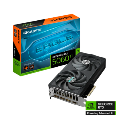 Tarjeta de video GIGABYTE RTX 5060 Ti EAGLE OC 8 GB GDDR7