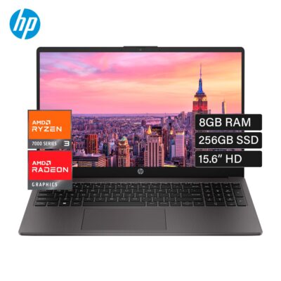 Laptop HP 255 G10 AMD Ryzen 3 7320U Ram 8GB Disco 256GB SSD 15.6" HD FreeDos (BF9X1AT)