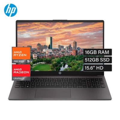 Laptop HP 255 G10 AMD Ryzen 5 7520U Ram 16GB Disco 512GB SSD 15.6" HD FreeDos (BF9Z9AT)