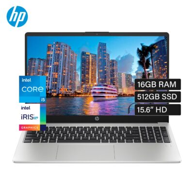 Laptop HP HP 250 G10 Intel Core i5 1334U Ram 16GB Disco 512GB 15.6" HD FreeDos (B03E2LT#ABM)