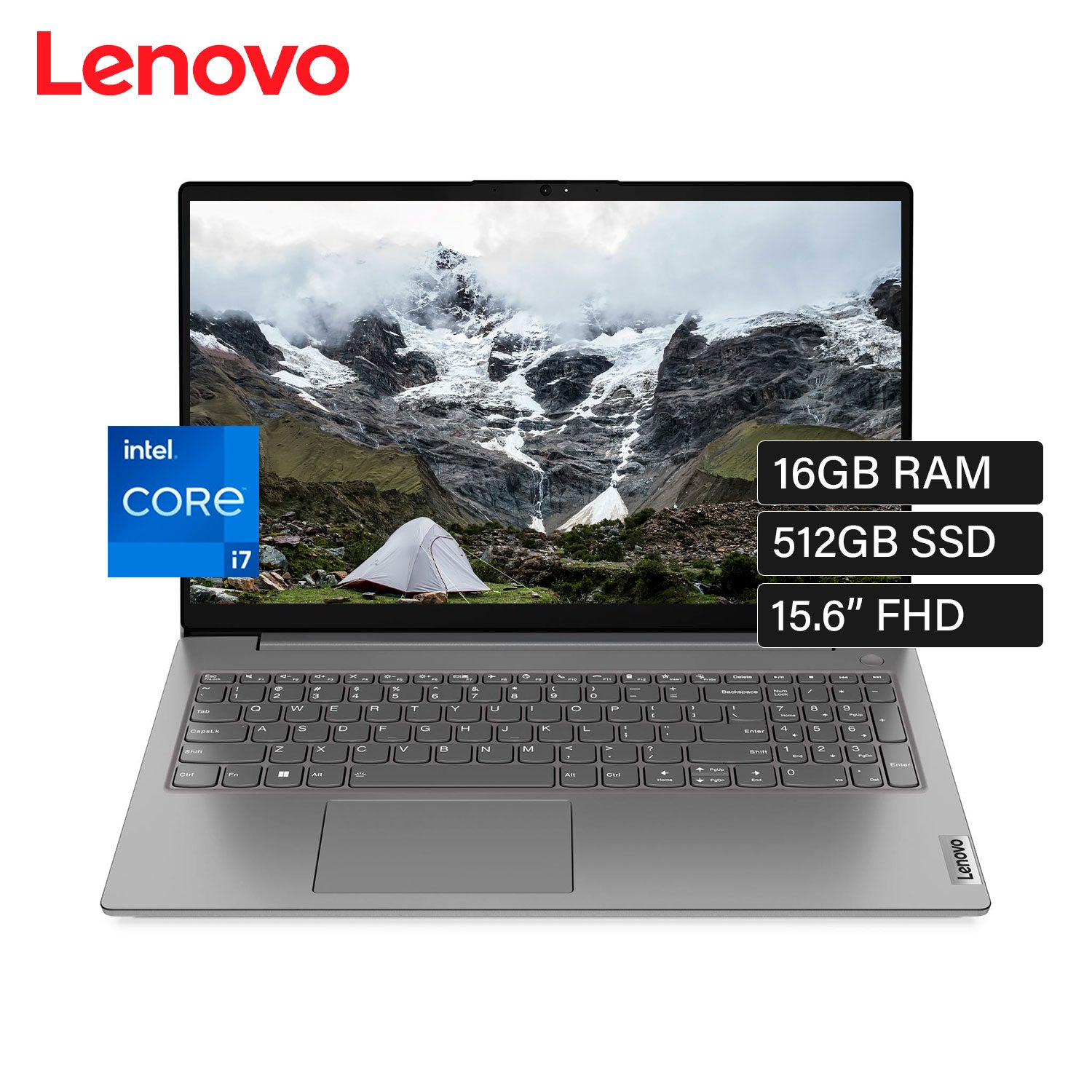 Laptop Lenovo V15 Gen 4 IRU Intel Core i7-13620H Ram 16GB Disco 512GB SSD 15.6" FHD FreeDOS (83A100R1LM)