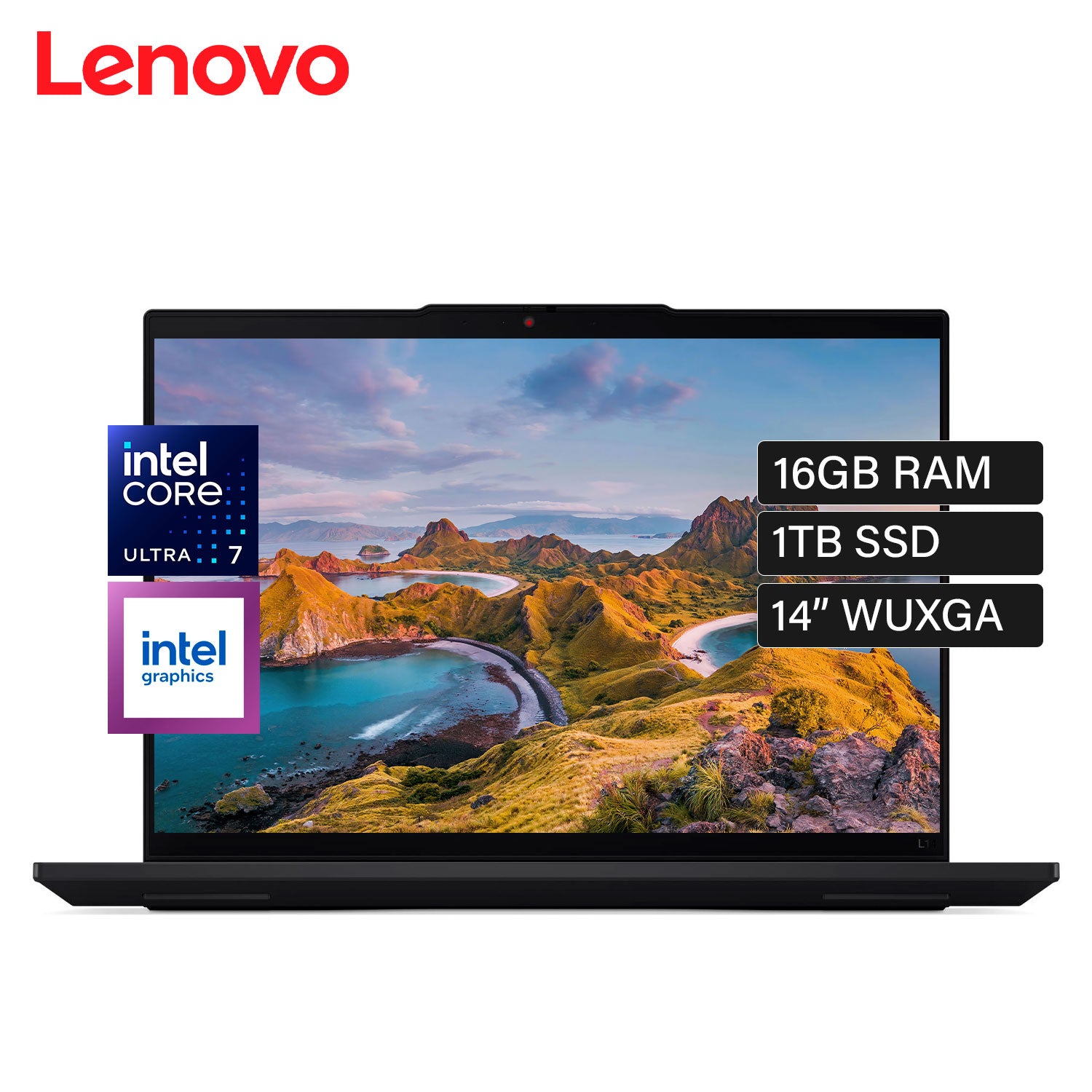 Laptop Lenovo ThinkPad L14 Gen 5 Intel Core Ultra 7 155U Ram 16GB Disco 1TB SSD 14" WUXGA Windows 11 Pro (21L2000XLM)