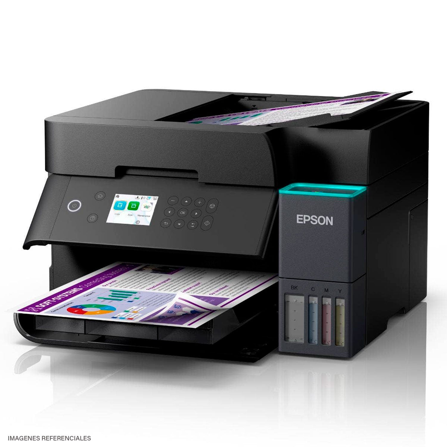 Impresora Multifuncional Epson L6370 Ethernet Wifi/ Duplex/ Adf (C11CL43301) - Imagen 4