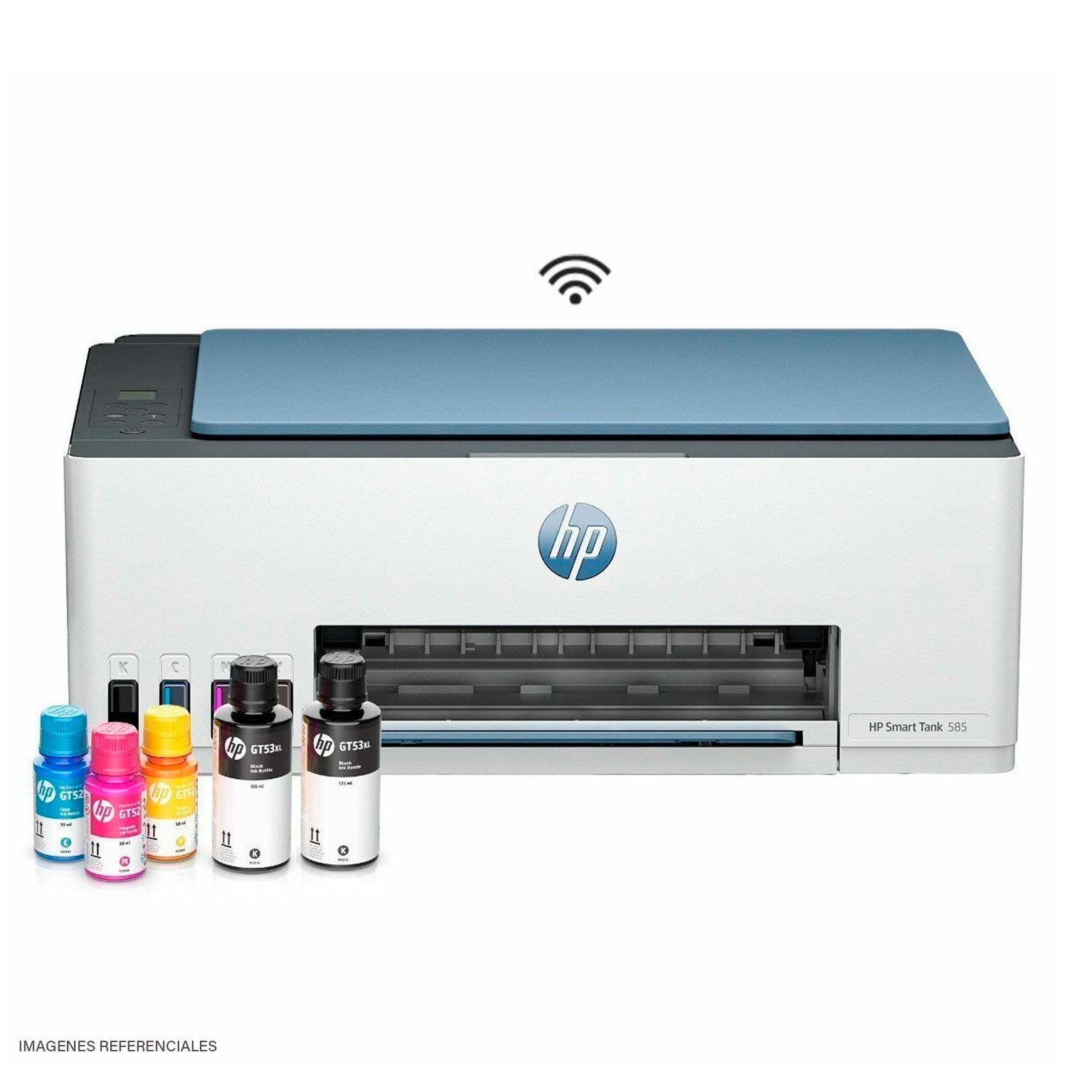Multifuncional de Tinta HP Smart Tank 585 Impresión Escaneo Copia WiFi Bluetooth LE USB (1F3Y4A#AKY) - Imagen 2