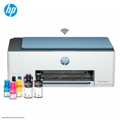 Multifuncional de Tinta HP Smart Tank 585 Impresión Escaneo Copia WiFi Bluetooth LE USB (1F3Y4A#AKY)