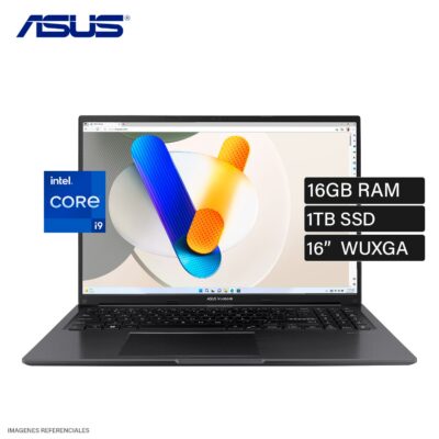 Laptop Asus Vivobook 16 X1605VA-MB165W Intel Core i9 13900H Ram 16GB Disco 1TB SSD 16" WUXGA Windows 11 (90NB10N3-M00760)