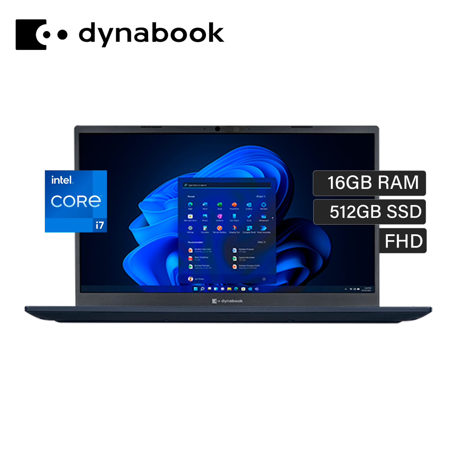 Laptop Toshiba Dynabook Tecra A 50K Intel Core i7 1260P RAM 16GB Disco 512GB SSD 15.6" FHD Windows 10 Pro (PML20U-0N8021)