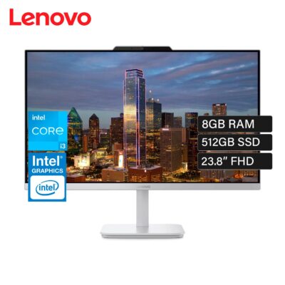 Lenovo AIO Ideacentre A100 Intel Core i3 N305 RAM 8GB Disco 512GB SSD 23.8" FHD (F0J6002NLD)