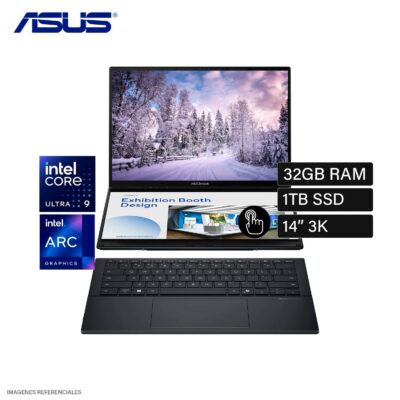 Laptop Asus Zenbook Duo UX8406CA-PZ073W Core Ultra 9 285H Ram 32GB Disco 1TB SSD 14" 3K Windows 11 (90NB14X1-M007Y0)