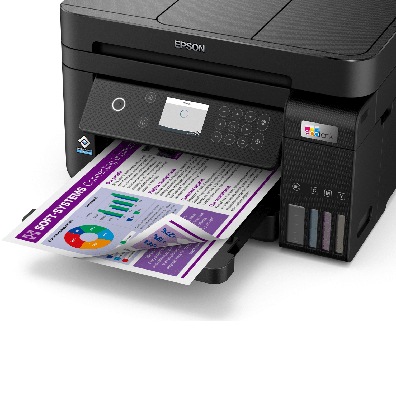 Impresora Multifuncional Epson Ecotank L6270 Wifi Duplex - Imagen 3