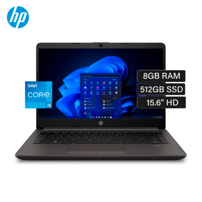 Laptop HP 250 G10 Intel Core i5 1335U Ram 8GB Disco 512GB SSD 15.6" HD Windows 11 Pro