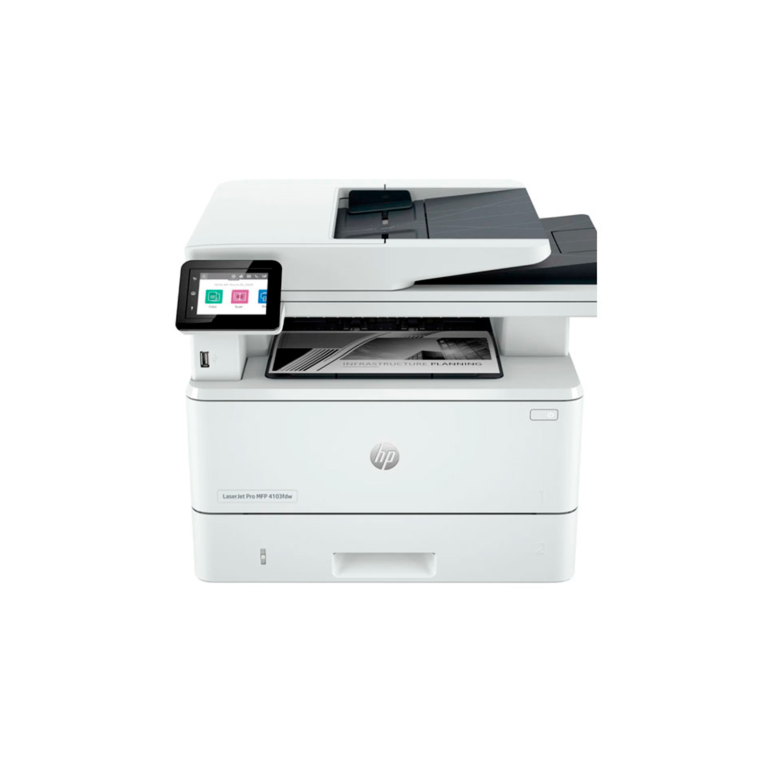 Impresora HP LaserJet Pro MFP 4103fdw Multifuncional Monocromatica
