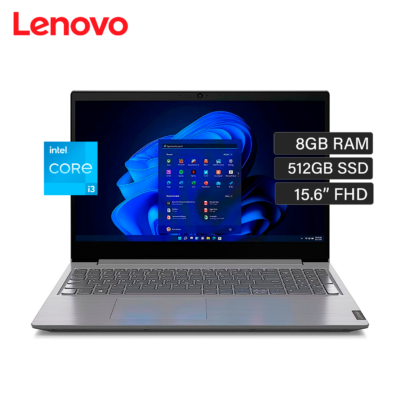 Laptop Lenovo V15 Gen 4 IRU Intel Core i3 1315U RAM 8GB Disco 512GB SSD 15.6" FHD FreeDos (83A100EMLM)