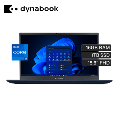 Laptop Toshiba Dynabook Tecra A 50K Intel Core i7 1260P RAM 16GB Disco 1TB SSD 15.6" FHD Windows 10 Pro (PML20U-139011)